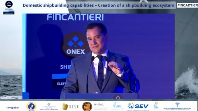 Fincantieri - ONEX | Γεωργιάδης: Τα Ναυπηγεία Ελευσίνας θα είναι κερδοφόρα με την επένδυση Fincantieri-Onex